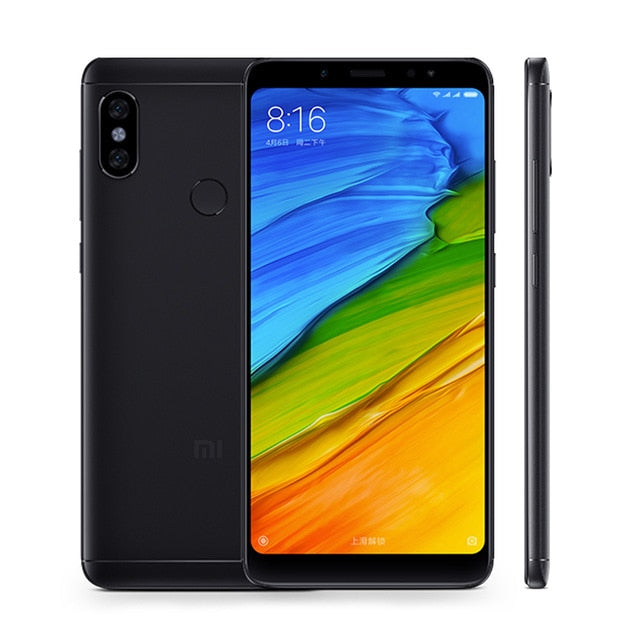 Global Version Xiaomi Redmi Note 5 4GB RAM 64GB ROM Snapdragon 636 Octa Core Full Screen Dual Camera 12MP+5MP Moblie Phone