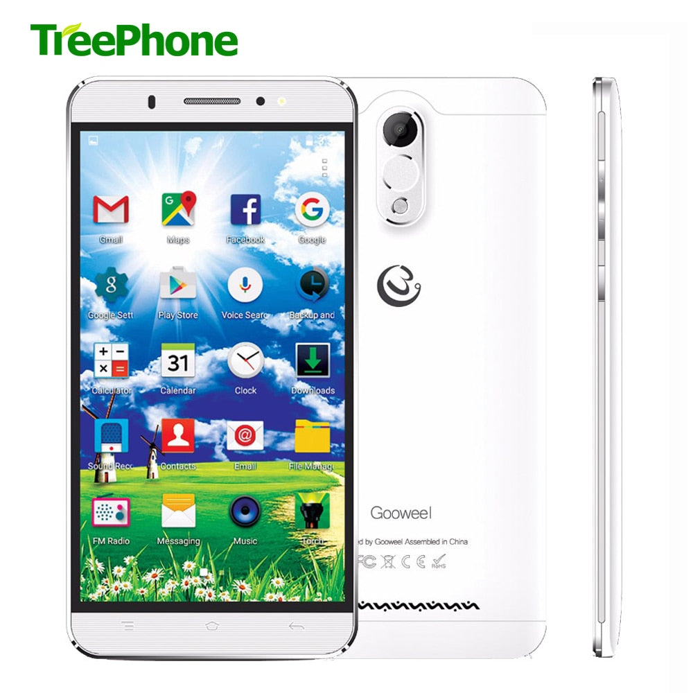 Gooweel M3 6.0 inch QHD IPS screen smartphone 1GB RAM+8GB ROM 8.0MP+5.0MP camera mobile phone GPS MT6580 Quad core 3G cell phone