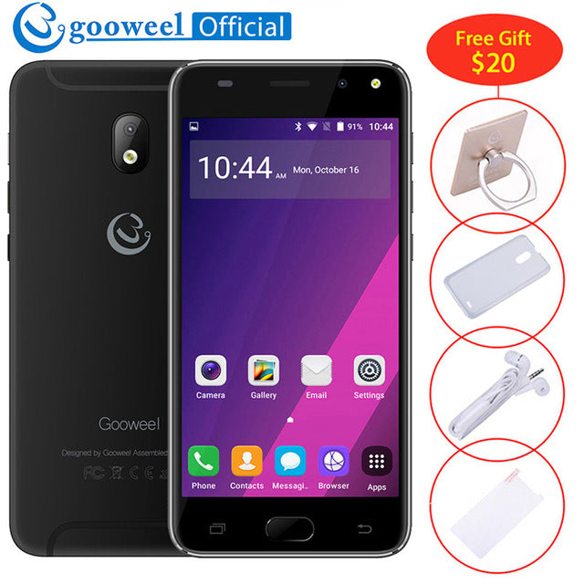 Gooweel S7 3G Smartphone FACE ID MTK6580 Quad core 1.3GHz 5.0 inch QHD mobile phone 5.0MP Camera GPS unlocked Cell phone