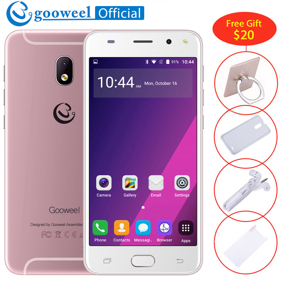 Gooweel S7 3G Smartphone FACE ID MTK6580 Quad core 1.3GHz 5.0 inch QHD mobile phone 5.0MP Camera GPS unlocked Cell phone