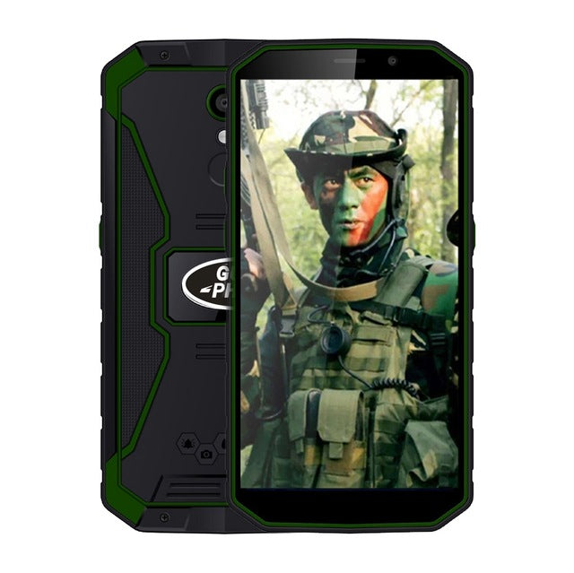 Guophone XP9800 Waterproof IP68 Smartphone 5.5" HD MTK6739 Quad Core Android 8.1 RAM 2GB ROM 16GB 8.0MP 6500mah 4G Mobile Phone