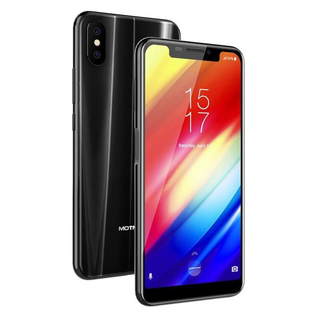 HOMTOM H10 5.85 inch Android 8.1 4GB+64GB Mobile Phone Face ID Fingerprint ID MTK6750T Octa Core 16MP 8MP OTA OTG Smartphone