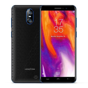 HOMTOM S12 Smartphone 5.0 Inch 18:9 Display 8MP 2MP Dual Back Camera Android6.0 MT6580 Quad Core 1GB RAM 8GB ROM 3G Mobile Phone