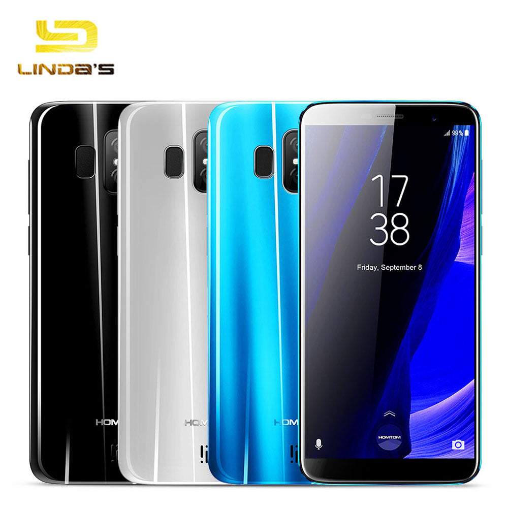 HOMTOM S7 5.5'' 4G LTE Original Smartphone Android 7.0 MTK6737 Quad Core 3GB 32GB 13.0MP Fingerprint Unlocked Mobile Cell Phone