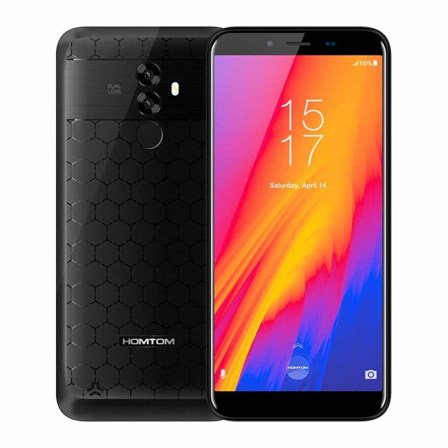 HOMTOM S99 4GB 64GB 21MP Bezel-less 18:9 Octacore Fingerprint OTG OTA Smartphone Face ID 6200mAh 5.5Inch Mobile Phone