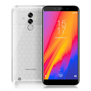 HOMTOM S99 Android 8.0 MTK6750 6200mAh 4GB 64GB Smartphone 5.5-Inch Bezel-Less 21+2MP Dual Rear Cameras Fingerprint Mobile Phone