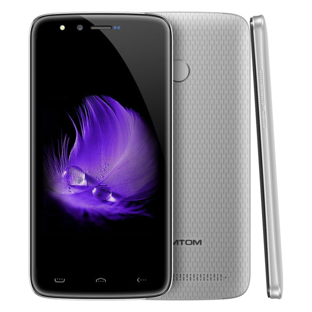 Homtom HT50 Mobile Phone 5.5" HD Mtk6737 Quad Core Android 7.0 3GB+32GB 13MP+13MP 5500mAh Battery Fingerprint 4G LTE Smartphone