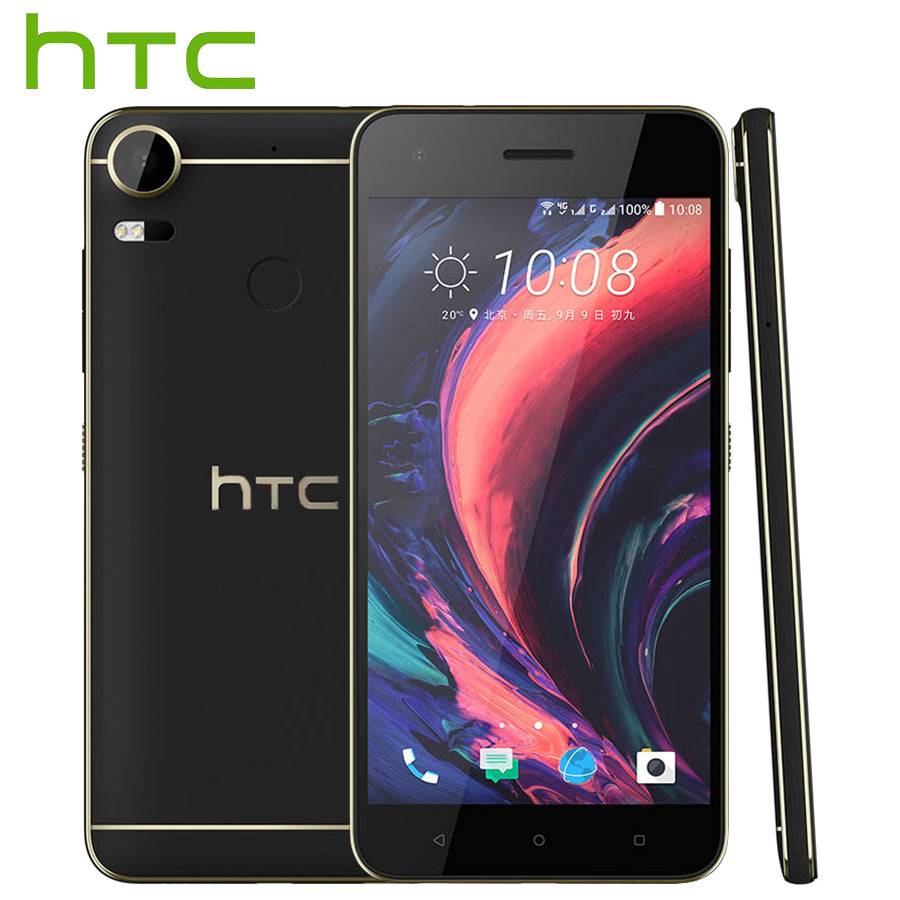 Hot Sale HTC Desire 10 Pro 4GB RAM 64GB ROM 4G LTE Mobile Phone 5.5 inch Octa Core Dual SIM 20MP 3000mAh Fingerprint Smart Phone