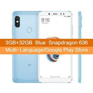 In Stock Global Version Xiaomi Redmi Note 5 3GB 32GB 5.99" Full Screen Mobile Phone Dual Camera Snapdragon 636 Octa Core B20 CE