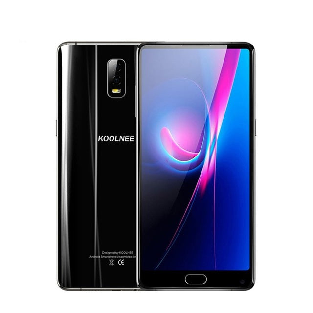 KOOLNEE K1 Trio 6G RAM 128G ROM Mobile Phone MTK6763 Octa Core 6 inch FHD Dual Camera 4G LTE Fingprint 4200mAh Android Cellphone
