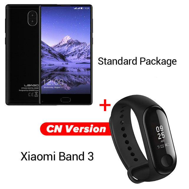 LEAGOO KIICAA MIX 4G Mobile Phone 5.5" Full Screen Android 7.0 MTK6750T Core Front Fingerprint 3GB 32GB Dual Back Cam Smartphone