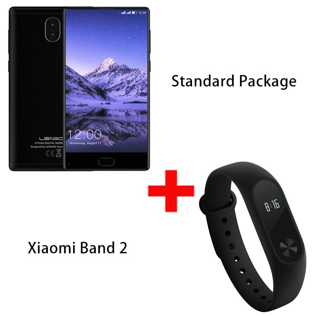 LEAGOO KIICAA MIX 5.5" FHD Full Screen Mobile Phone Android 7.0 MTK6750T Octa Core 3GB 32GB Dual Cameras Fingerprint Smartphone