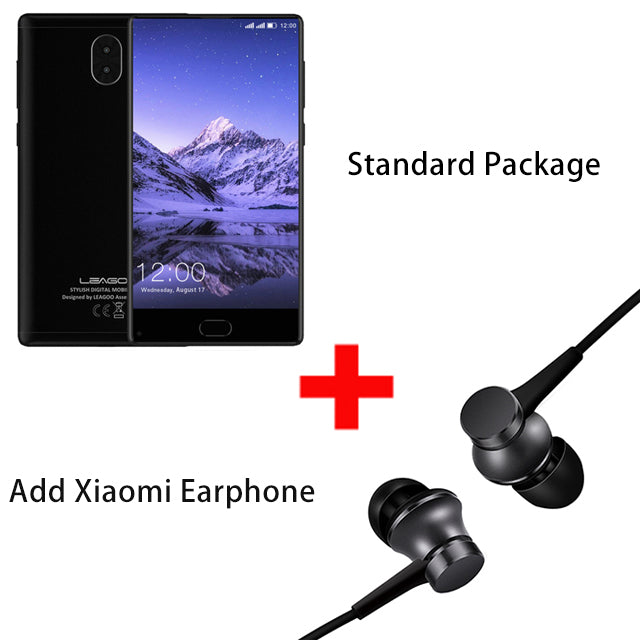 LEAGOO KIICAA MIX 5.5" FHD Full Screen Mobile Phone Android 7.0 MTK6750T Octa Core 3GB 32GB Dual Cameras Fingerprint Smartphone