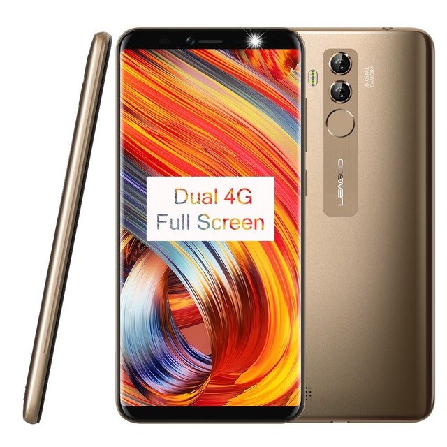 LEAGOO M9 PRO 4G Smartphone 5.72inch 18:9 full Screen Dual SIM Cell Phone 2GB+16GB 3000 mAh Face&Fingerprint Unlock Mobile Phone