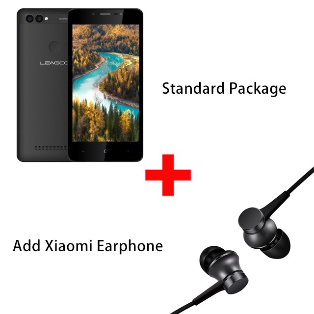 LEAGOO POWER 2 5.0" HD Mobile Phone Android 8.1 MTK6580A Quad Core 2GB 16GB 3200mAh Face ID Dual SIM 8MP Dual Camera Smartphone