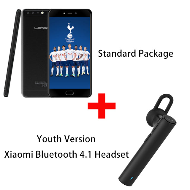 LEAGOO T5c 5.5" Inch FHD Mobile Phone Android 7.0 SC9853 Octa Core 3GB 32GB 13MP Dual Back Cam 3000mAh Fingerprint 4G Smartphone