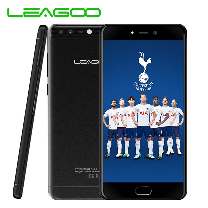 LEAGOO T5c 5.5" Inch FHD Mobile Phone Android 7.0 SC9853 Octa Core 3GB 32GB 13MP Dual Back Cam 3000mAh Fingerprint 4G Smartphone