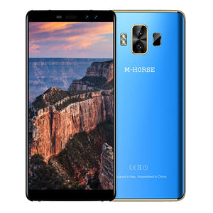 M-horse Pure 1 5.7 Inch 18:9 Screen 4G Smart Mobile Phone Android 7.0 3GB 32GB 4380mAh MTK6737 Quad Core 8MP 4 Cams Cellphones