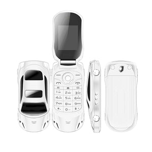 MOSTHINK NEWMIND F15 Flip Dual SIM Car Shape Big Key Button GSM Mobile Phone Clamshell with Dual Sim Card Flipping Cars Phones