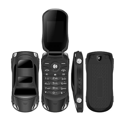 MOSTHINK NEWMIND F15 Flip Dual SIM Car Shape Big Key Button GSM Mobile Phone Clamshell with Dual Sim Card Flipping Cars Phones