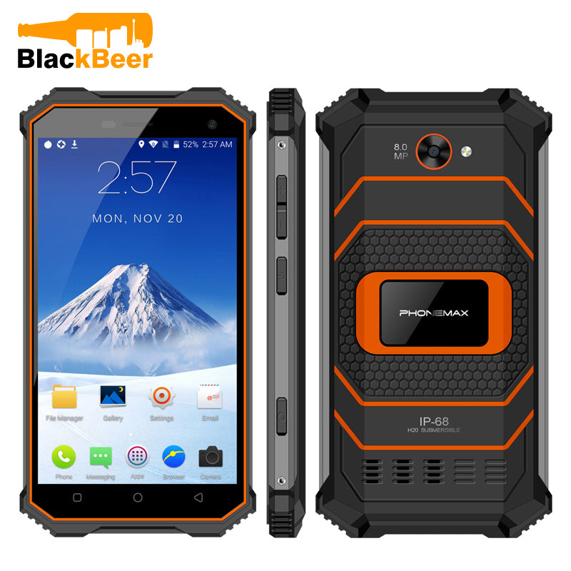 MOSTHINK R2 Global Version IP68 4G MTK6737VW Quad Core 2GB+16GB Android 7.0 4000mAh 5.0 inch HD 8MP Tough Durable Mobile Phone