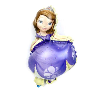 Mini Birthday Party Decorations kids Foil Balloons Sophia Princess Balloon Party Supplies Wedding/Halloween/Christmas