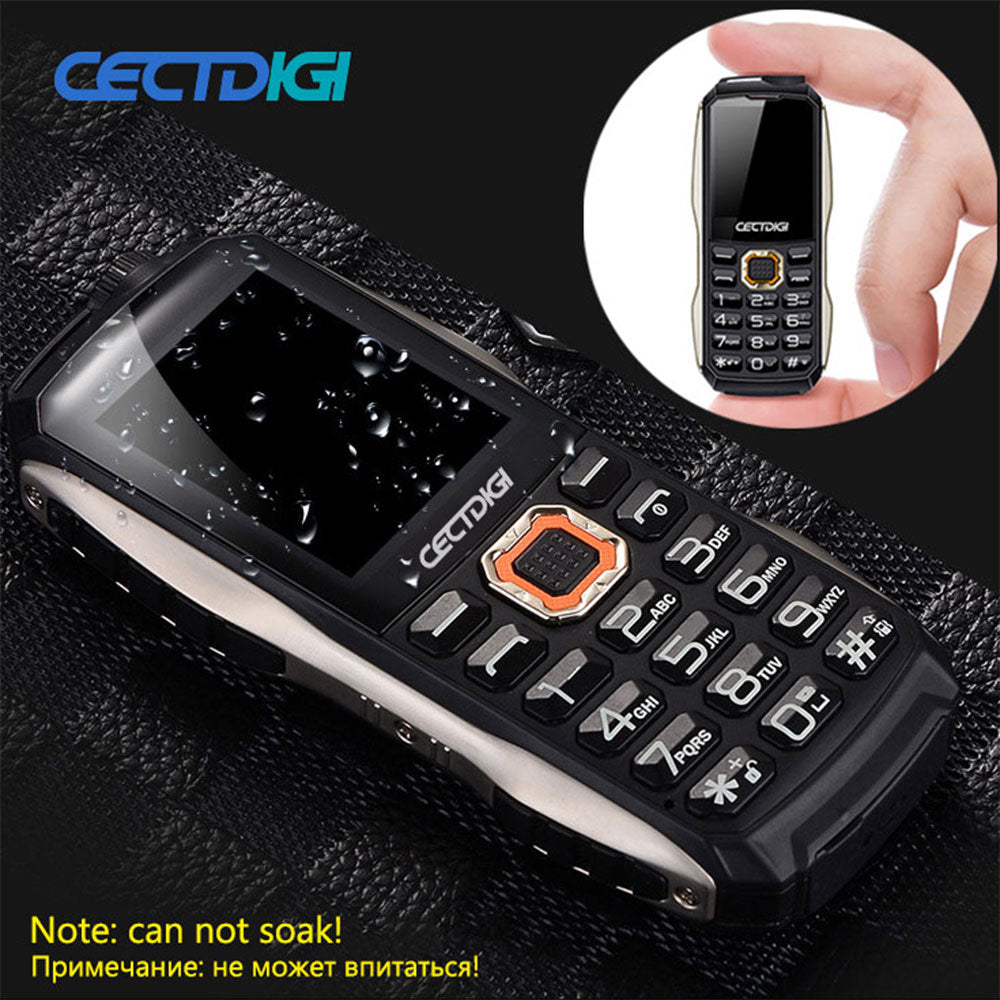 Mini Rugged Phone Dual flashlight Smallest CectdigiT8600 Dual Sim Military Power Bank mobile Phone FM russian bar keyboard phone