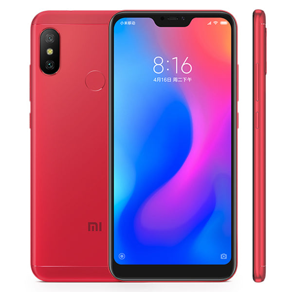 Multi-language Xiaomi Redmi 6 Pro 4GB 64GB ROM Mobile Phone Snapdragon 625 Octa Core 5.84" 19:9 Full Screen 4000mAh