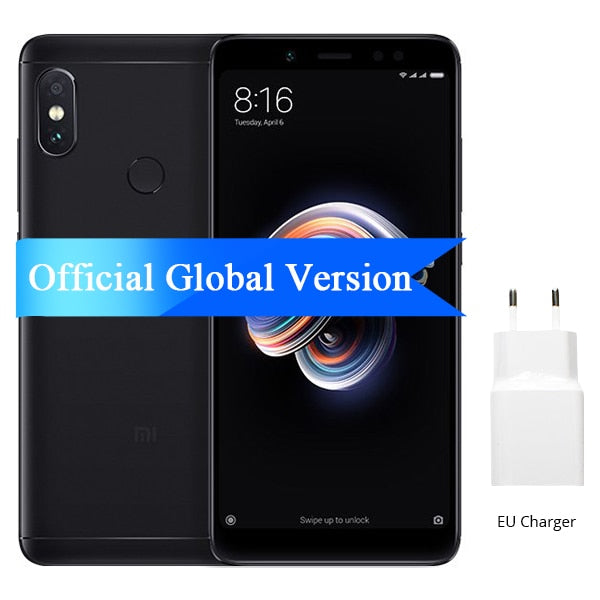 New Global Version Xiaomi Redmi Note 5 3GB RAM 32GB ROM Mobile Phone Snapdragon 636 Octa Core 5.99" Full Screen 4000mAh CE B20