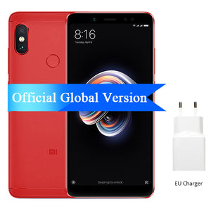 New Global Version Xiaomi Redmi Note 5 3GB RAM 32GB ROM Mobile Phone Snapdragon 636 Octa Core 5.99" Full Screen 4000mAh CE B20