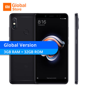 New Global Version Xiaomi Redmi Note 5 3GB RAM 32GB ROM Mobile Phone Snapdragon 636 Octa Core 5.99" Full Screen 4000mAh CE B20