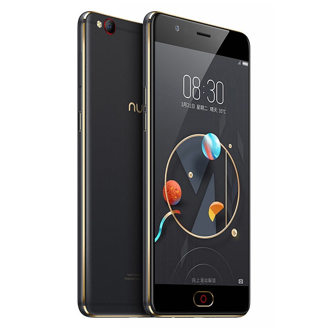 Nubia M2 Lite 5.5" HD 3GB RAM 64GB ROM Mobile Phone Android 6.0 MTK6750 Octa Core 16MP 3000mAh fingerprint 4G LTE Smartphone