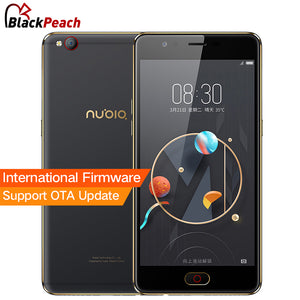 Nubia M2 Lite 5.5" HD 3GB RAM 64GB ROM Mobile Phone Android 6.0 MTK6750 Octa Core 16MP 3000mAh fingerprint 4G LTE Smartphone