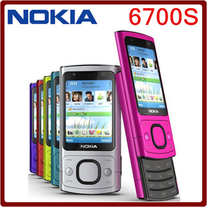 Original 6700s NOKIA Mobile Phone Camera 5.0MP Bluetooth Java Unlocked 6700 slide Phone