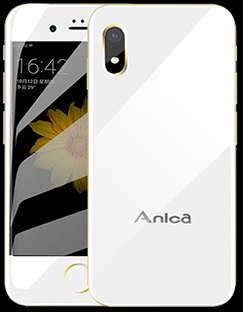 Original Anica I8 Mini GSM WCDMA Android Smart Mobile Phone 2.4"Screen Quad Core 5.0MP Dual SIM Cell Phone