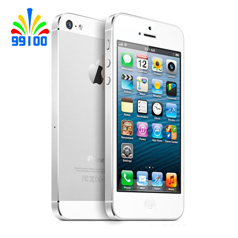 Original  Apple iPhone 5 Unlocked Mobile Phone iOS Dual-core 4.0" 8MP Camera WIFI GPS  Used Phone