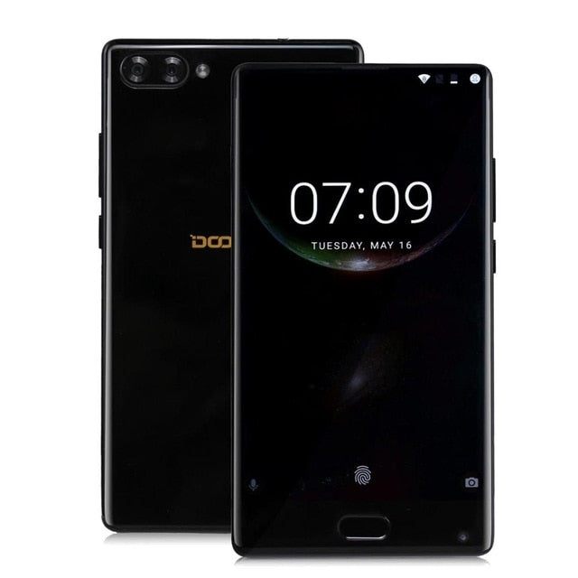 Original DOOGEE MIX 4G Mobile Phones Android 7.0 4GB RAM 64GB ROM Octa Core Smartphone 720P Dual Back Camera 5.5 inch Cell Phone