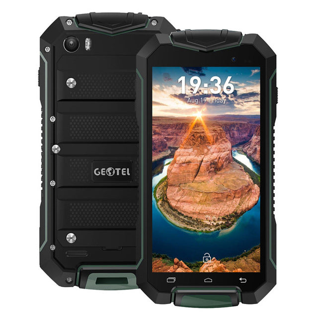Original GEOTEL A1 3G Android 7.0 Smartphone 4.5 Inch MTK6580 1.3GHz Quad Core 1G+8G IP67 Waterproof Dustproof Mobile Phone