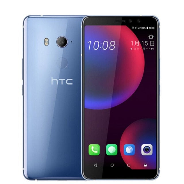 Original HTC U11 Eyes 4G LTE Mobile Phone 4GB 64 GB Snapdragon652 Octa Core 6.0 inch Android 7.0 IP67 Waterproof NFC Smart Phone