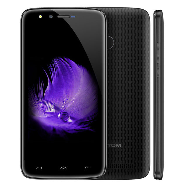 Original Homtom HT50 Fingerprint Mobile phone Android 7.0 MT6737 Quad Core 3GB RAM 32GB ROM 13.0MP 5500mAh 4G OTG OTA Smartphone