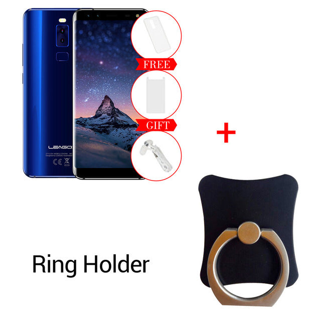 Original Leagoo S8 18:9 Display 5.7''HD MT6750T Octa Core Android 7.0 3GB RAM 32GB ROM Fingerprint 13MP 4 Cameras Mobile Phone