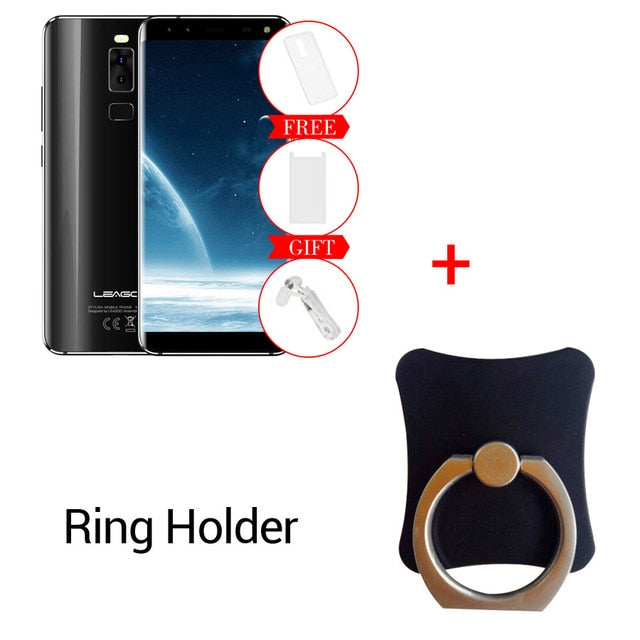 Original Leagoo S8 18:9 Display 5.7''HD MT6750T Octa Core Android 7.0 3GB RAM 32GB ROM Fingerprint 13MP 4 Cameras Mobile Phone