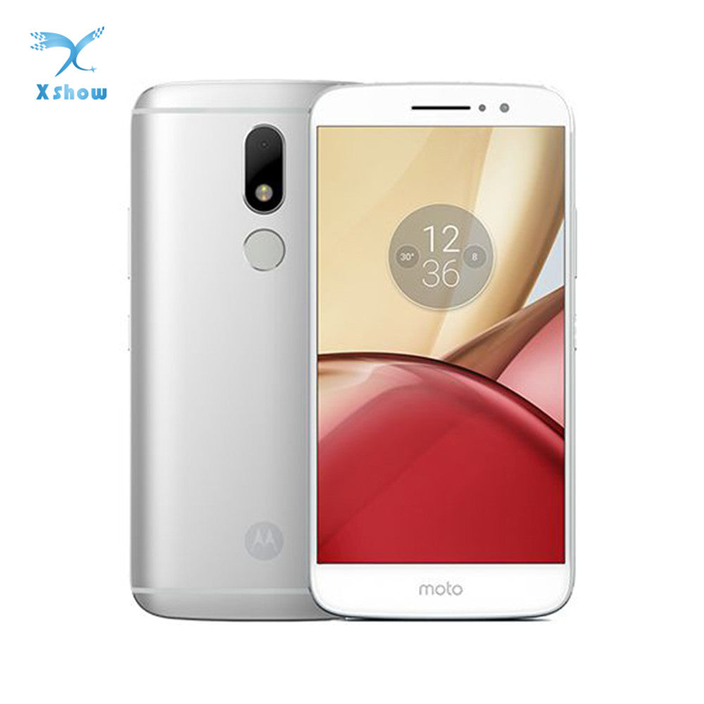 Original Motorola Moto M XT1662 4G RAM 32G ROM Octa core Dual SIM 4G LTE Mobile phone 5.5'' 16.0MP+8.0MP Fingerprint Smartphone