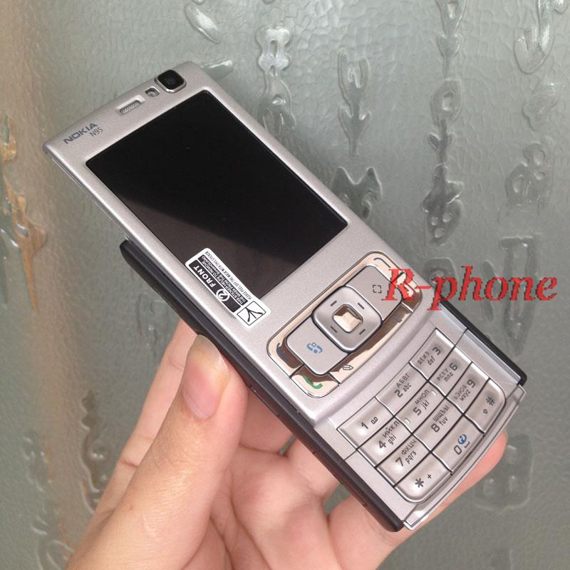 Original NOKIA N95 Mobile Phone 5MP 3G Wifi Smartphone Unlocked English Arabic Russian Keyboard