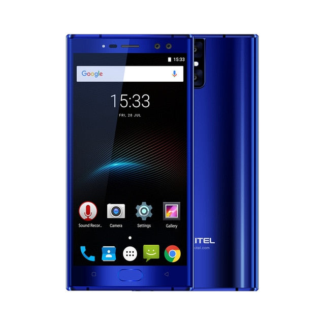 Original Oukitel K3 Mobile Phone 5.5" MT6750T Octa Core Android 7.0 4GB+64GB 6000mAh 4 Camera 4G LTE OTA OTG Mobile Phone