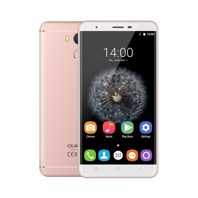 Original Oukitel U15 Pro 4G LTE Mobile Phone 5.5 inch MT6753 Octa Core Android 6.0 3G RAM 32G ROM FingerPrint ID Smartphone