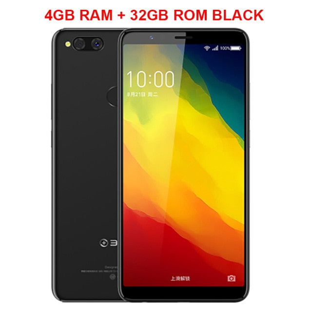 Original Qiku 360 N7 Lite Mobile Phone 5.99 inch 4GB RAM 32GB ROM Snapdragon 660AIE Android 8.0 Dual Camera 4050mAh Smartphone