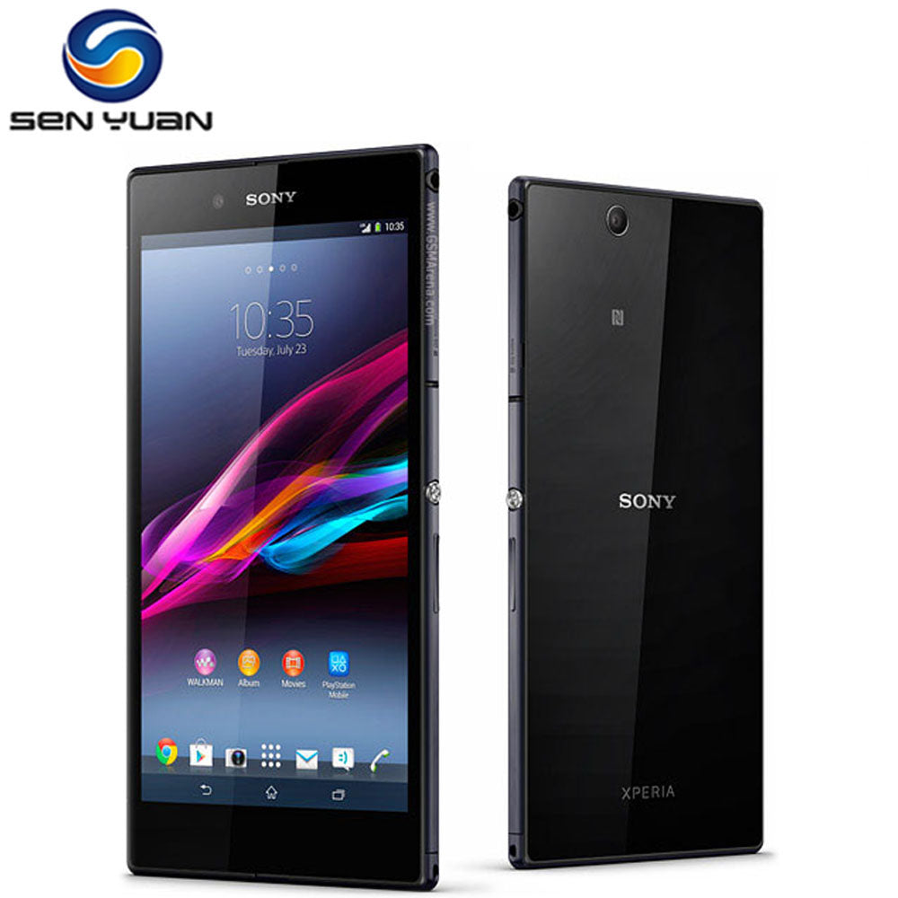 Original Sony Xperia Z Ultra C6833 Mobile Phone  6.4" Screen Quad-core 2GB RAM 16GB ROM 4G LTE WIFI GPS Unlocked Cell phone