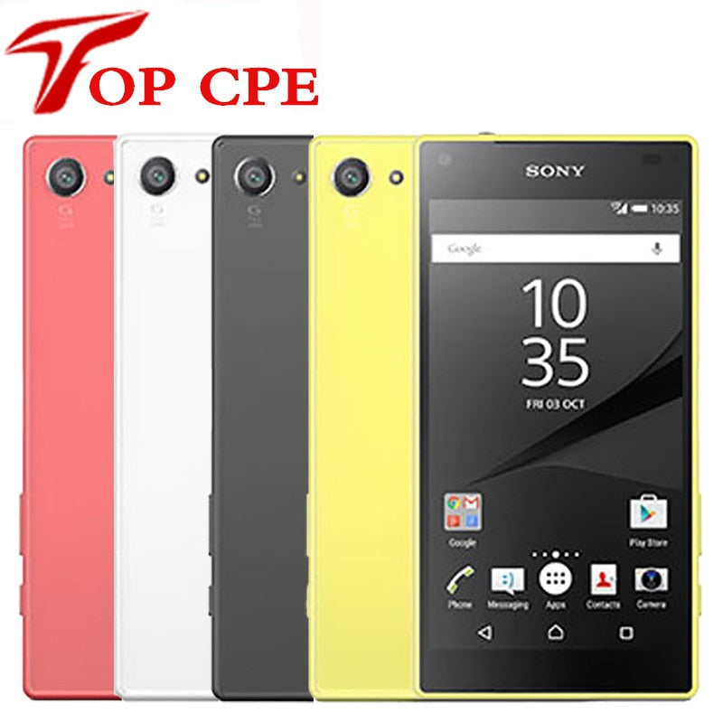 Original Sony Xperia Z5 Compact E5823 Unlocked RAM 2GB ROM 32GB Android Quad-Core&Quad Core 4.6" 23MP 1080P Mobile Smart Phone