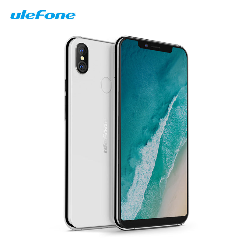 Original Ulefone X Dual 4G 5.85 Inch Smartphone Android 8.1 Oreo 4GB RAM 64GB ROM Face ID Fingerprint Quick Charge Mobile Phone